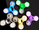 Luminous LED light Fidget Spinner Hand Top Spinners Glow in Dark Light EDC Figet Spiner Batman Finger Stress Relief Toys