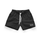 2019 New EA7 Shorts Men Hot Sale Casual Beach Shorts Homme Quality Comfortable Elastic Waist Brand Clothing Plus Size XXL