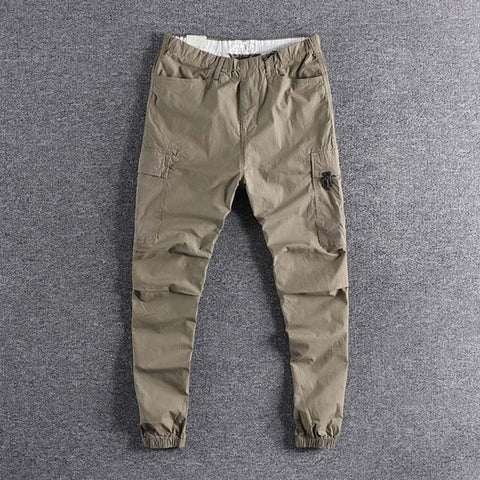 2019 New Fashion Outdoor Thin Elastic Youth Sports Bottom Pants Men's Leisure trouser simple designer high quality promotion XL