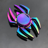 Finger Spinner Office Anxiety Relief Stress Fidget Gyro Flower / Tower / Spider Metal Hand Spinner Tri Spinner Model