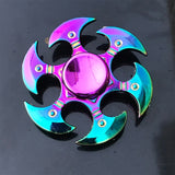 Finger Spinner Office Anxiety Relief Stress Fidget Gyro Flower / Tower / Spider Metal Hand Spinner Tri Spinner Model