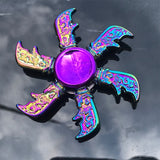 Finger Spinner Office Anxiety Relief Stress Fidget Gyro Flower / Tower / Spider Metal Hand Spinner Tri Spinner Model