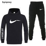 Men's Tracksuit 2 sets of new fashion jacket sportswear men's sweatpants hoodies spring and autumn men's brand hoodies pants