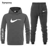 Men's Tracksuit 2 sets of new fashion jacket sportswear men's sweatpants hoodies spring and autumn men's brand hoodies pants